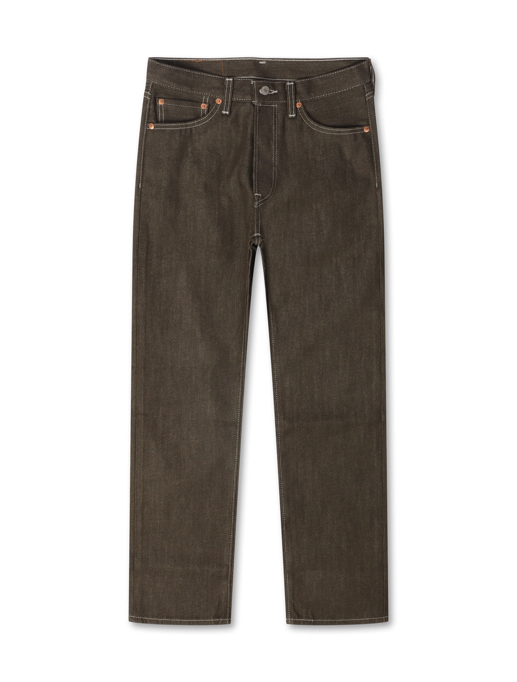 Levis 501™ Original Shrink To Fit Jeans - Dark Brown Rigid