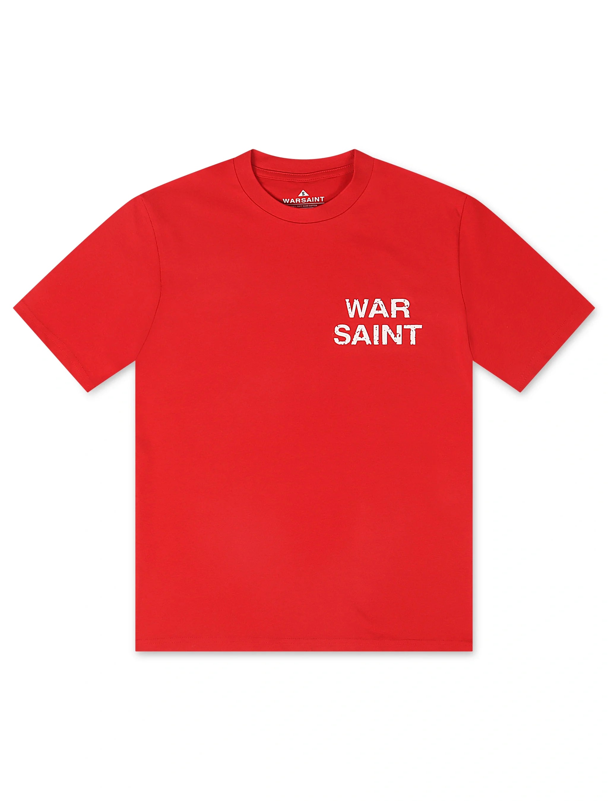 Warsaint LA Script Tee - Red/White