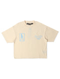 Gala Original Fantasy Cropped Tee - Cream