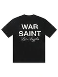 Warsaint LA Script Tee - Black/White
