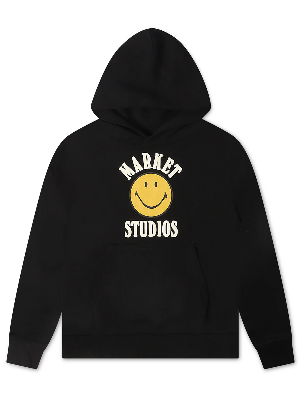 Market Smiley Lockup Hoodie - Black