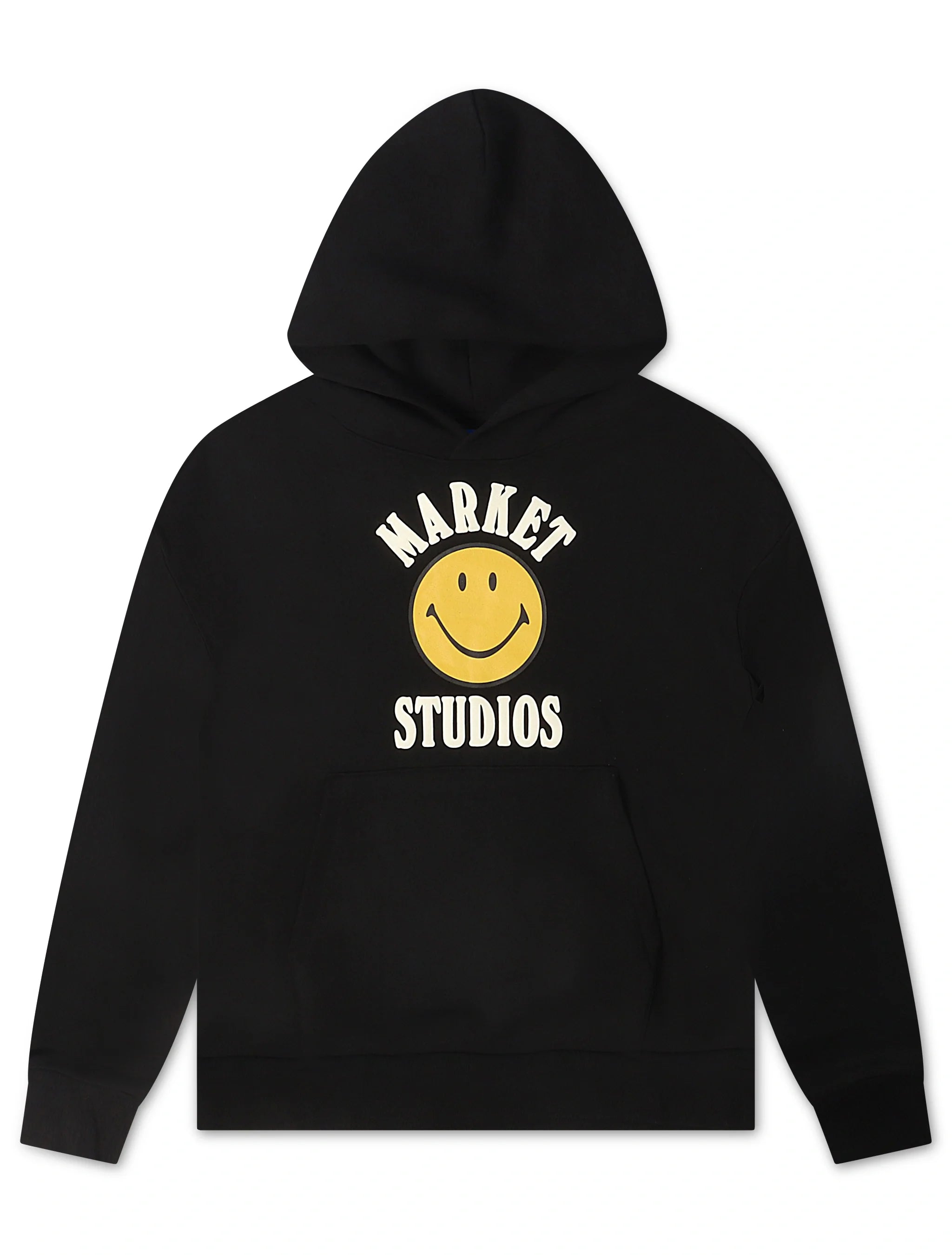 Market Smiley Lockup Hoodie - Black