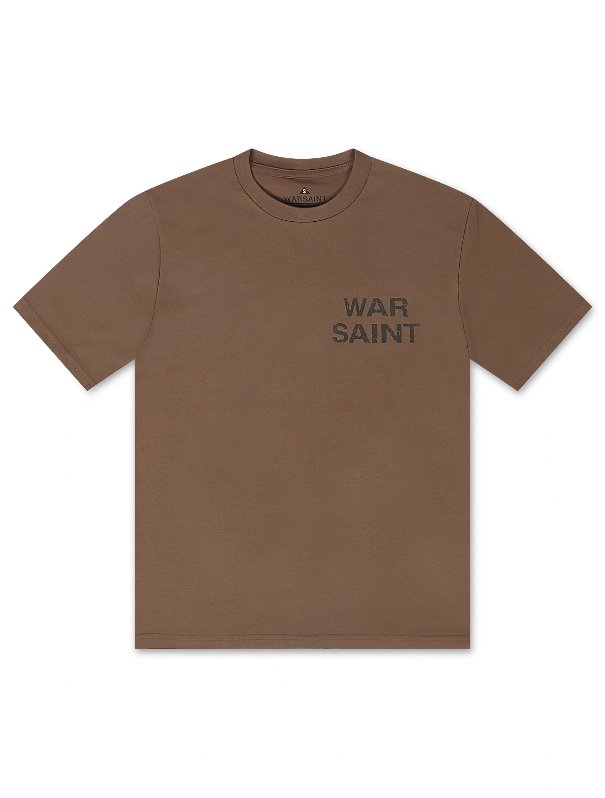 Warsaint LA Script Tee - Walnut/Black