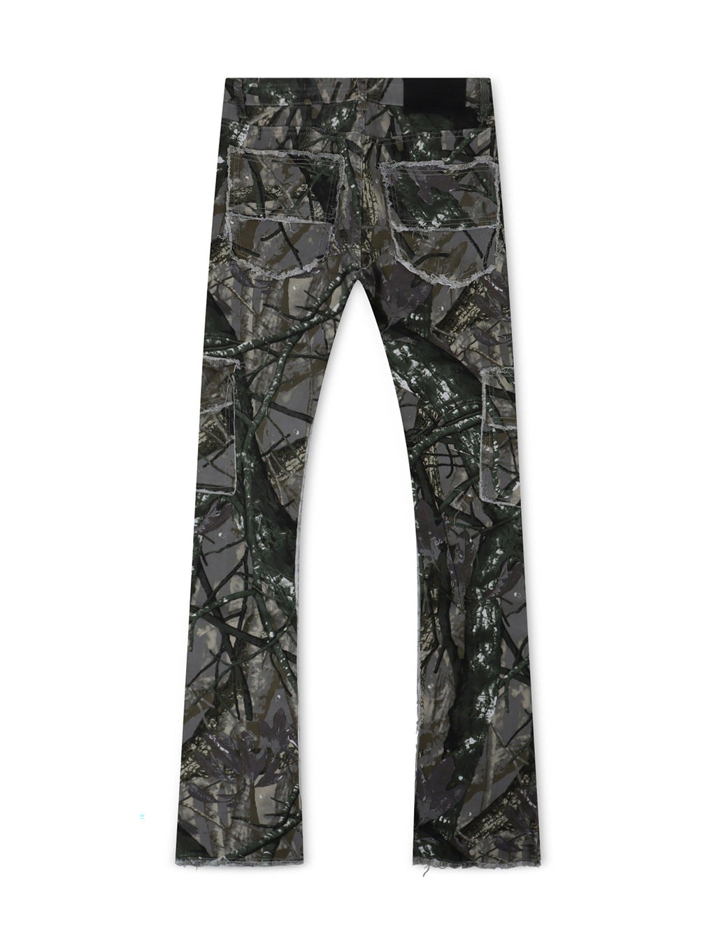 Ajenda Stacked Jeans - Gray Tree