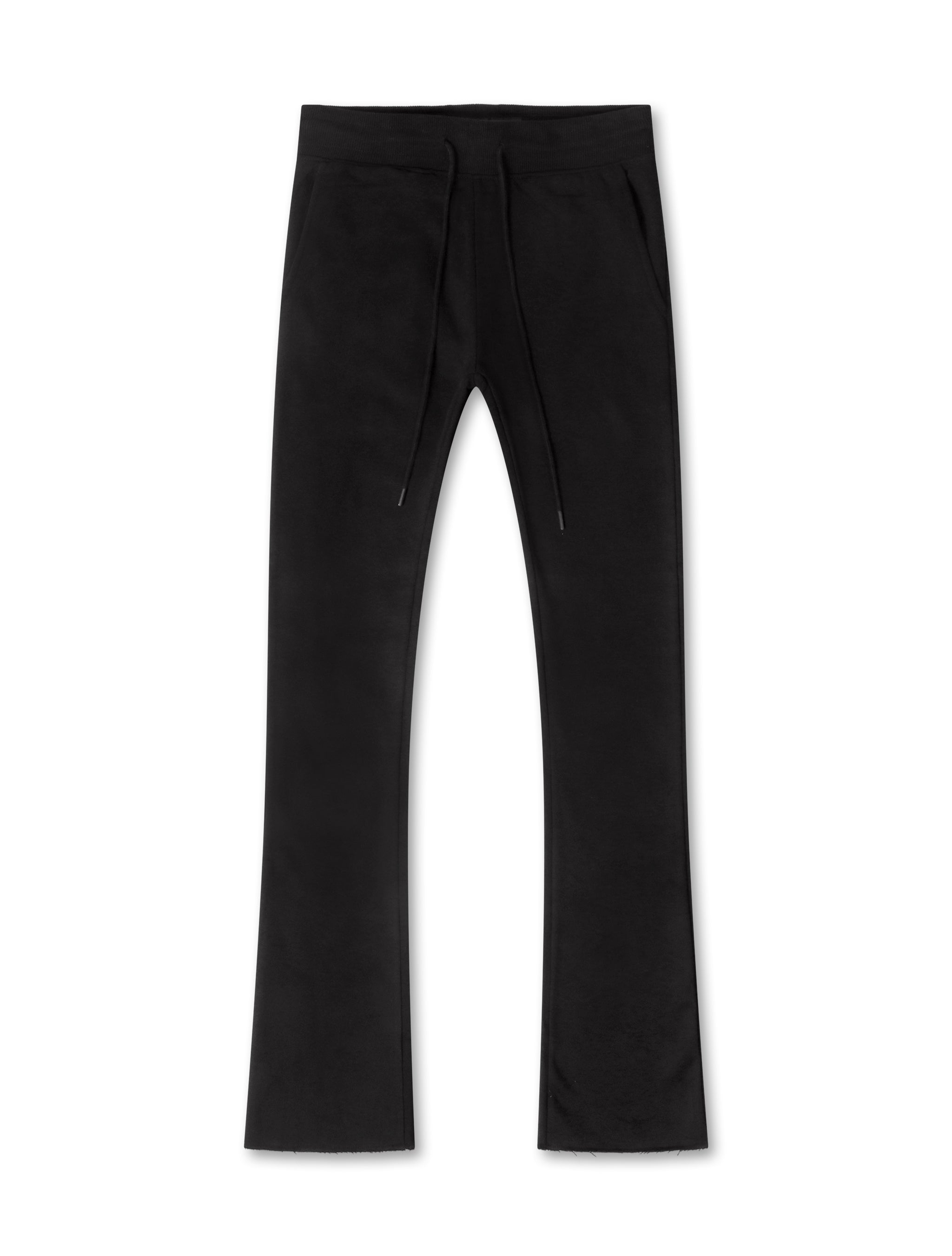 Jordan Craig Uptown Fleece Stacked Sweatpants - Black