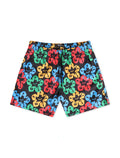 Roku Studio Olympic Tear Drip Nylon Shorts - Black/Multi