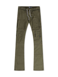 Makobi Colton Nylon Cargo Pants - Olive