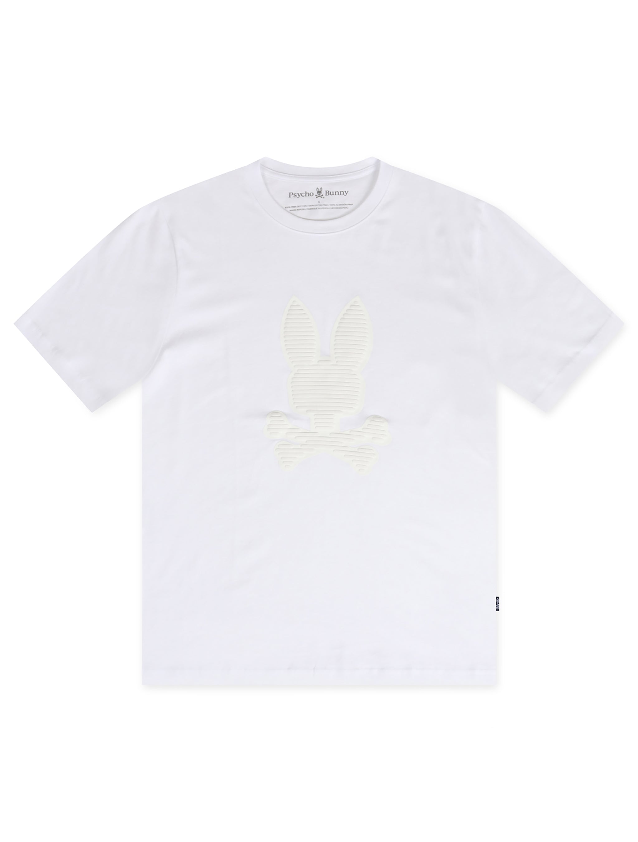 Psycho Bunny Kingston Graphic Tee - White