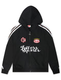Red Letters x Cam Newton Rhinestone Hoodie - Black