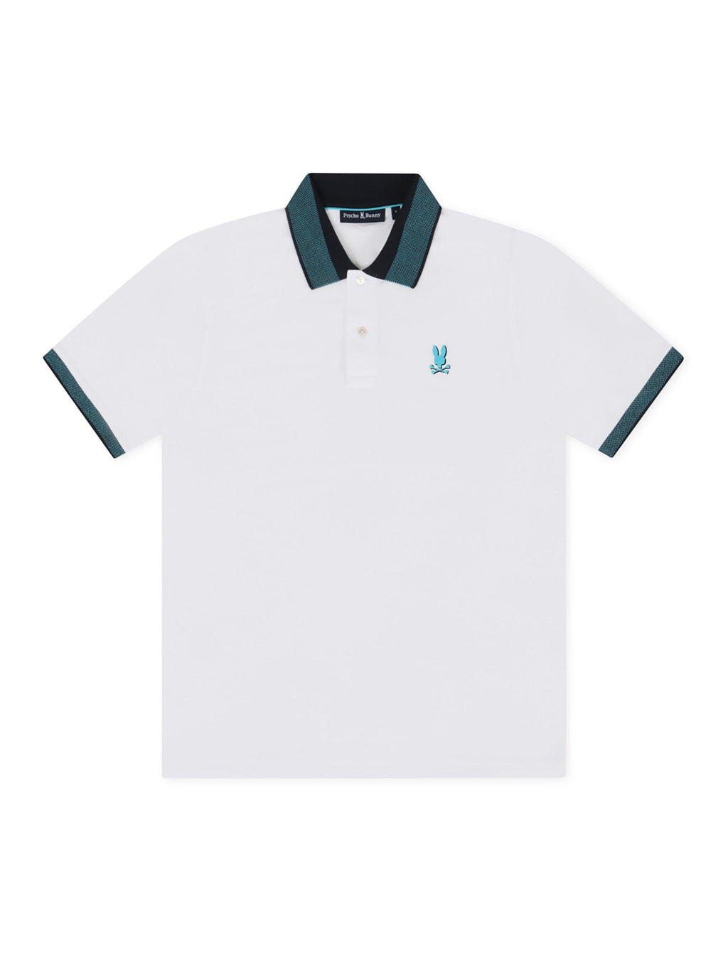 Psycho Bunny Montebello Pique Polo - White