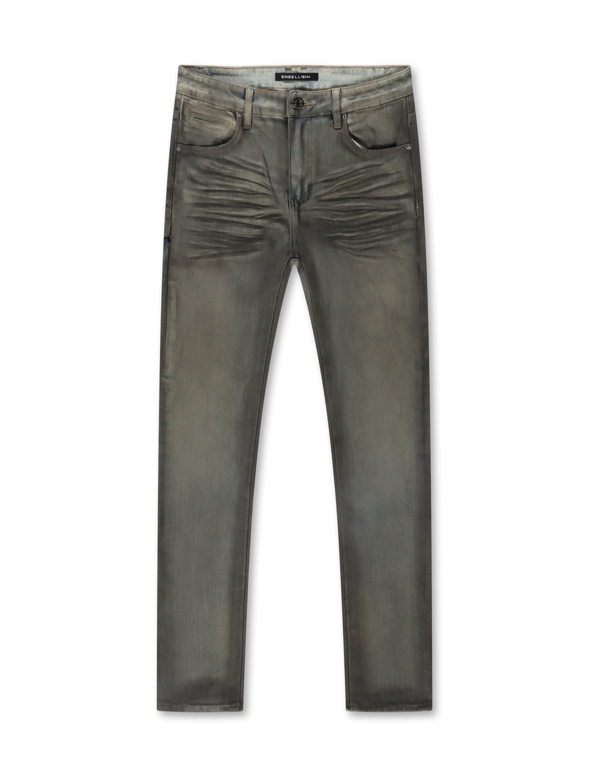 Embellish David Skinny Jeans - Washed Black