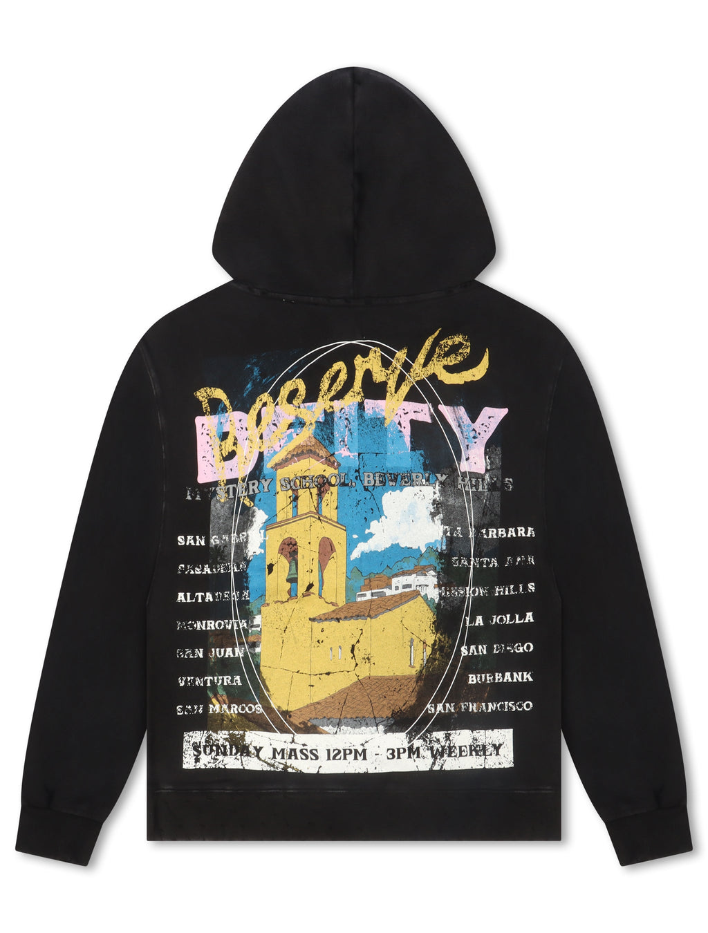 Reserve Mystery School Hoodie - Black