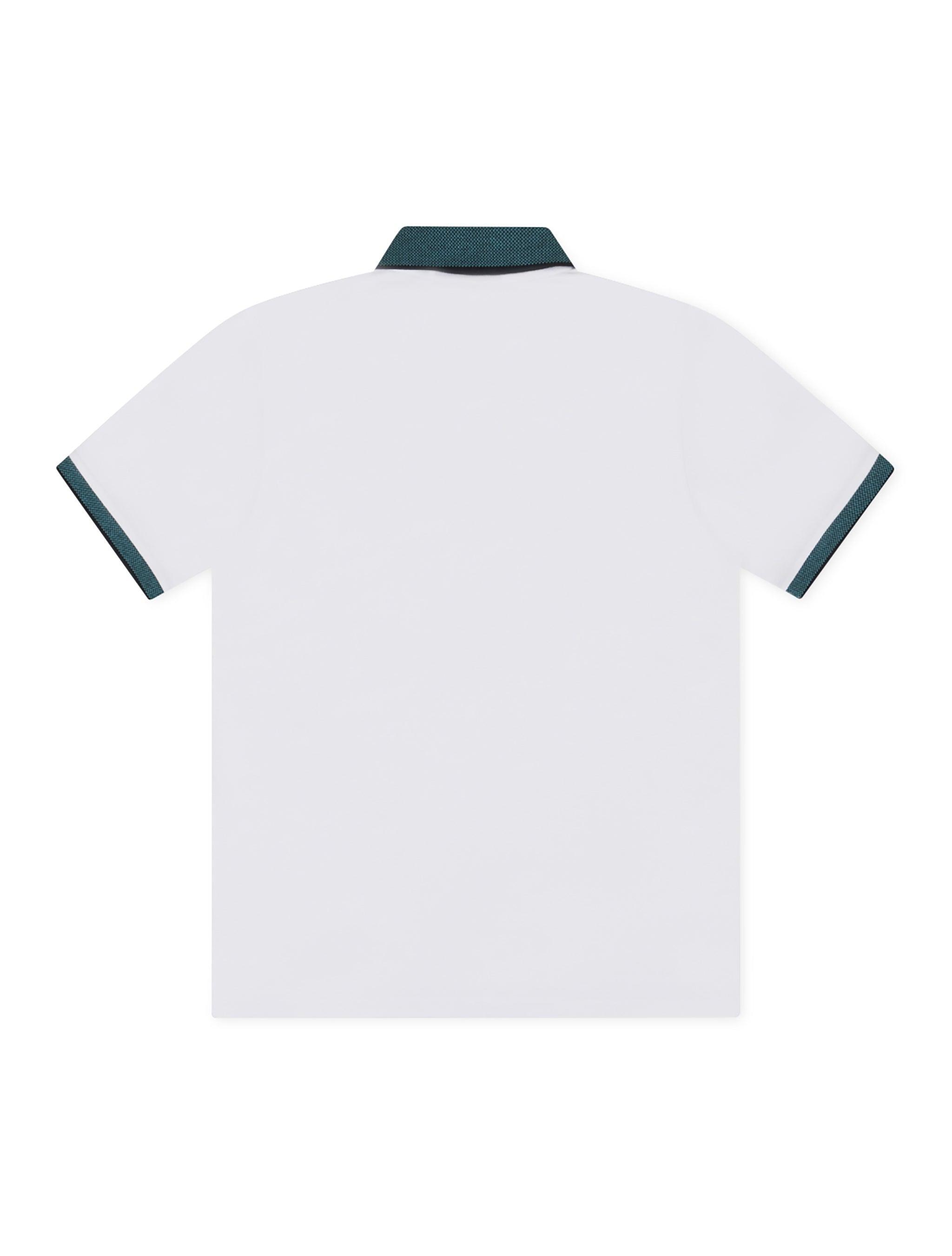 Psycho Bunny Montebello Pique Polo - White