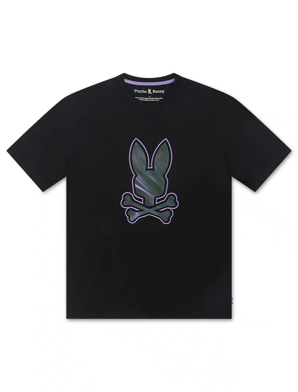 Psycho Bunny Longbridge Graphic Tee - Black