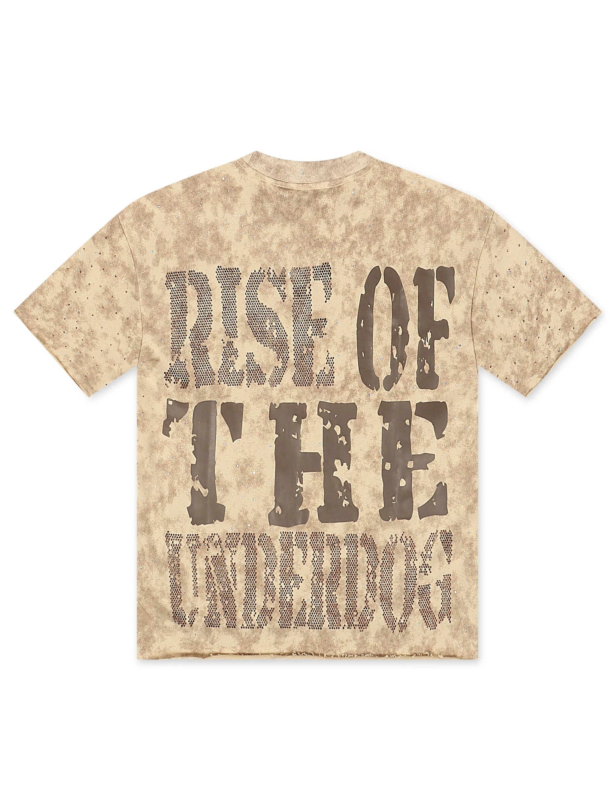 Bkys Contender Cropped Tee - Beige