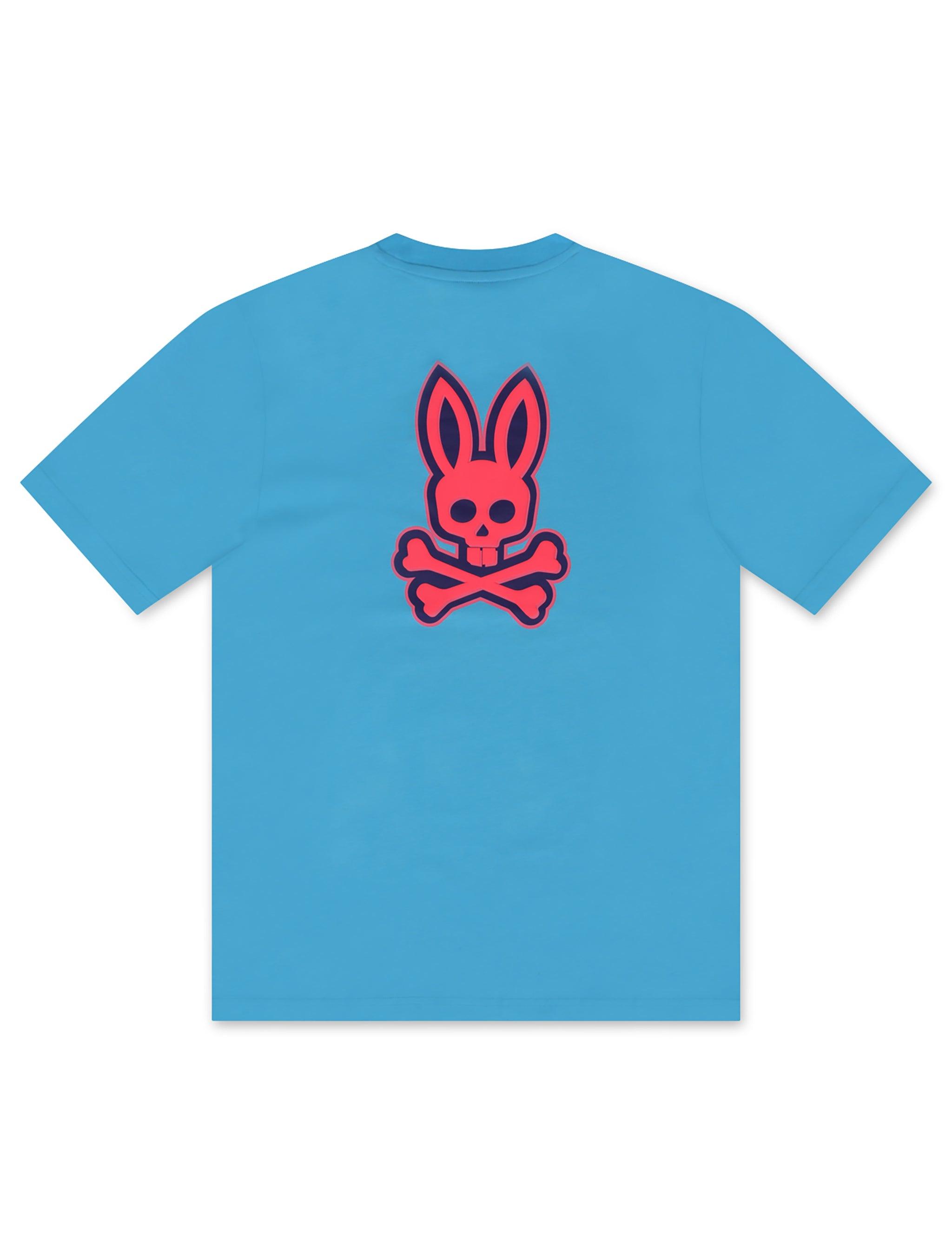 Psycho Bunny Sloan Back Graphic Tee - Aquarius