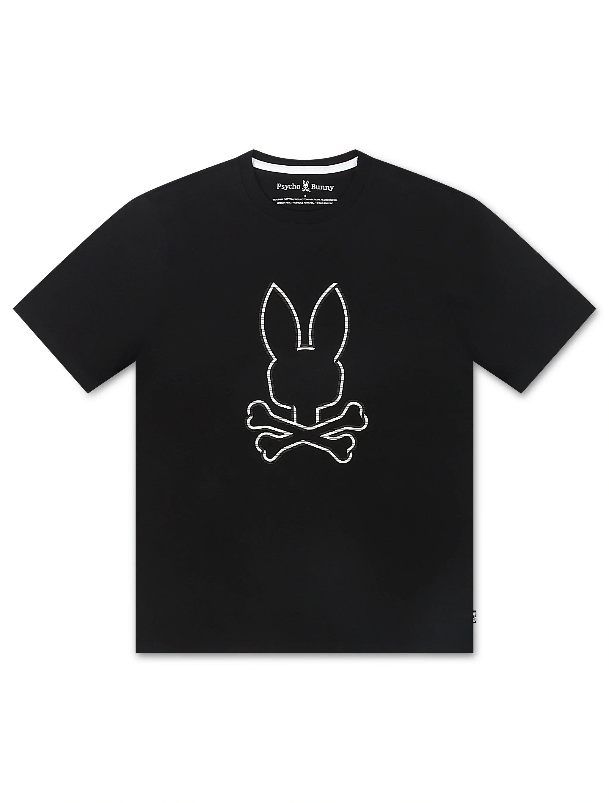 Psycho Bunny Hamilton Graphic Tee - Black