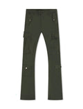 Jordan Craig Stacked Rodeo Polyester Cargo Pants - Olive