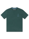 Psycho Bunny Hamilton Embroidered Tee  - Seamoss