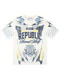 Smoke Rise Republic Tee - Boy Blue