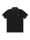 Psycho Bunny Cambridge Pique Polo - Black