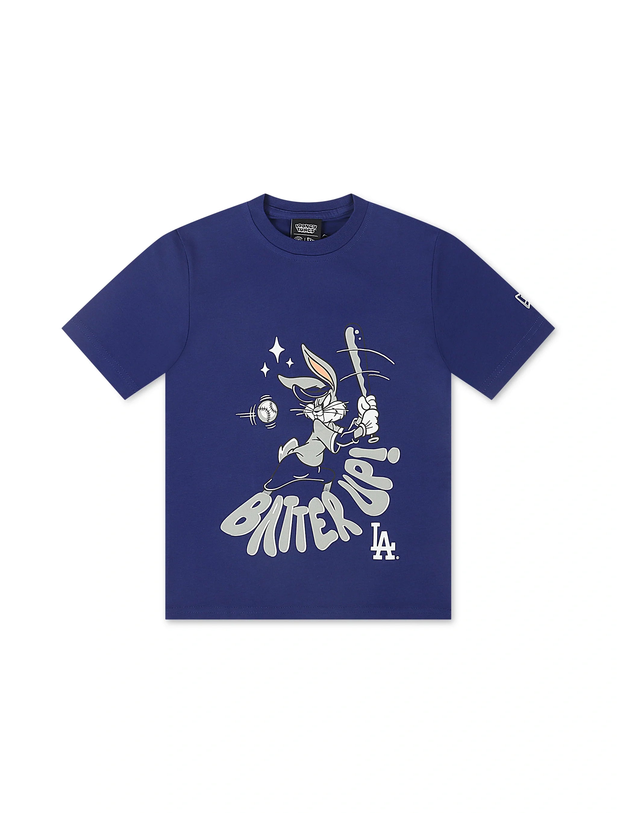 New Era Kids Bugs Bunny Dodgers Tee - Blue