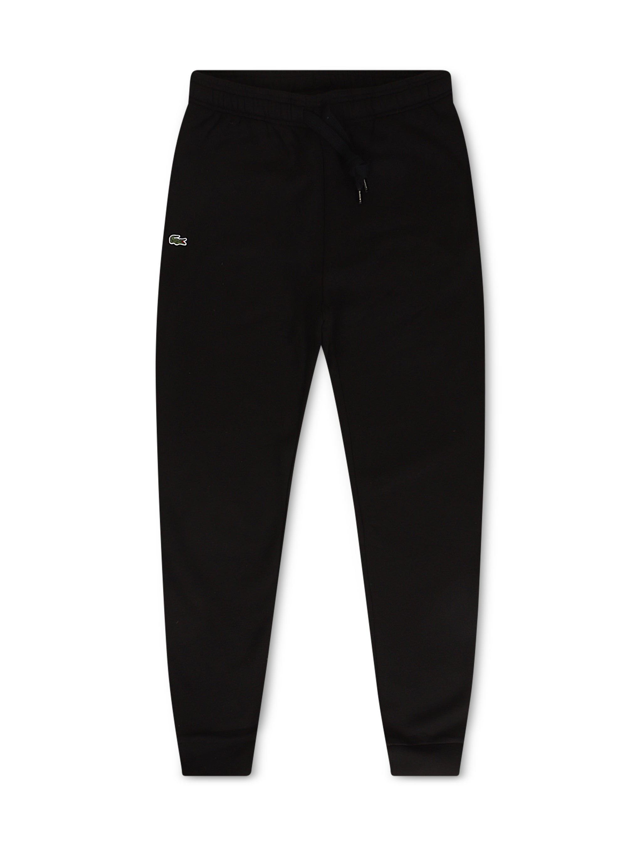Lacoste Original Logo Print Joggers - Black
