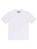 Silent Chapters Point Blank Oversized Tee - White