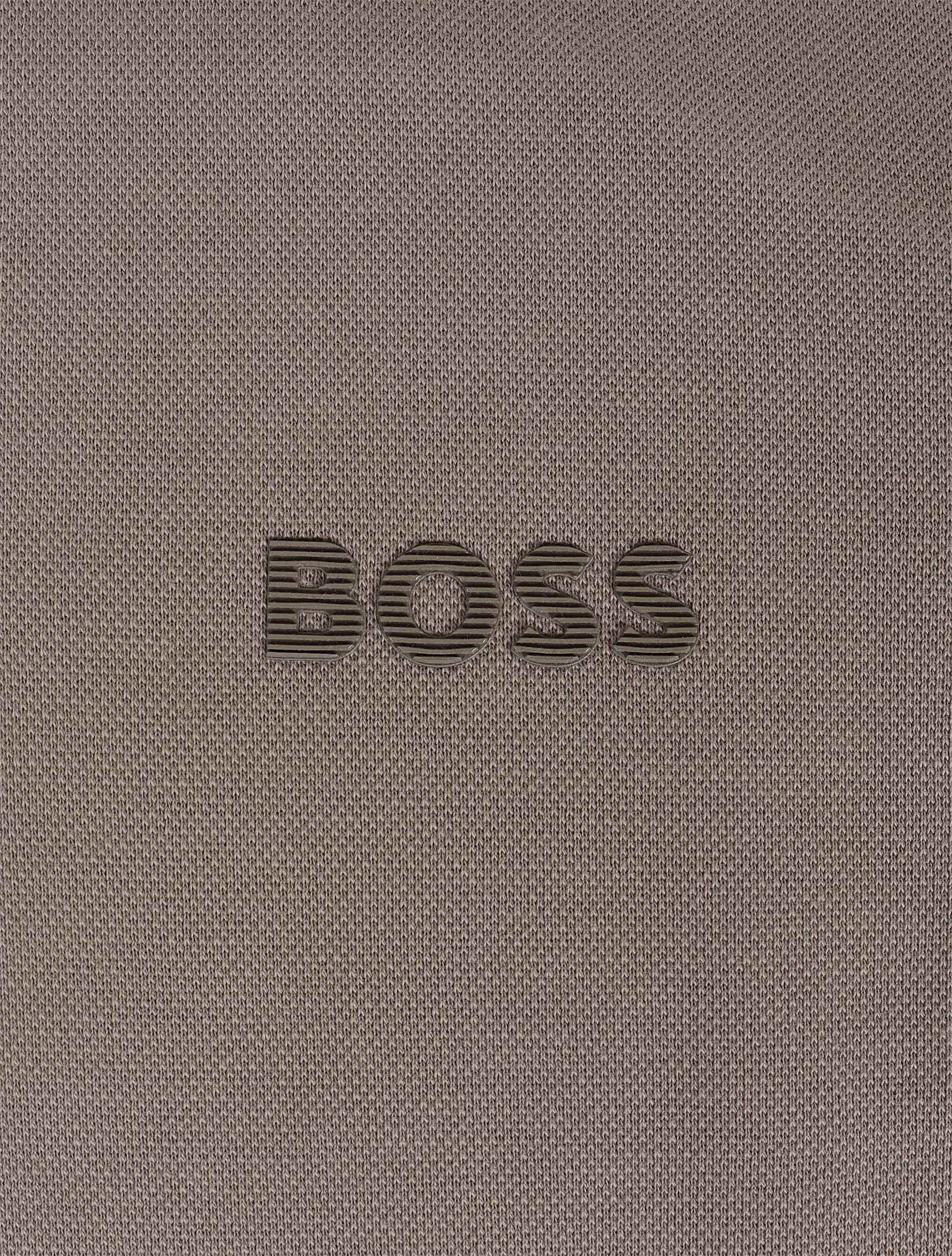 Boss Green Soody MIrror Hoodie - Coffee