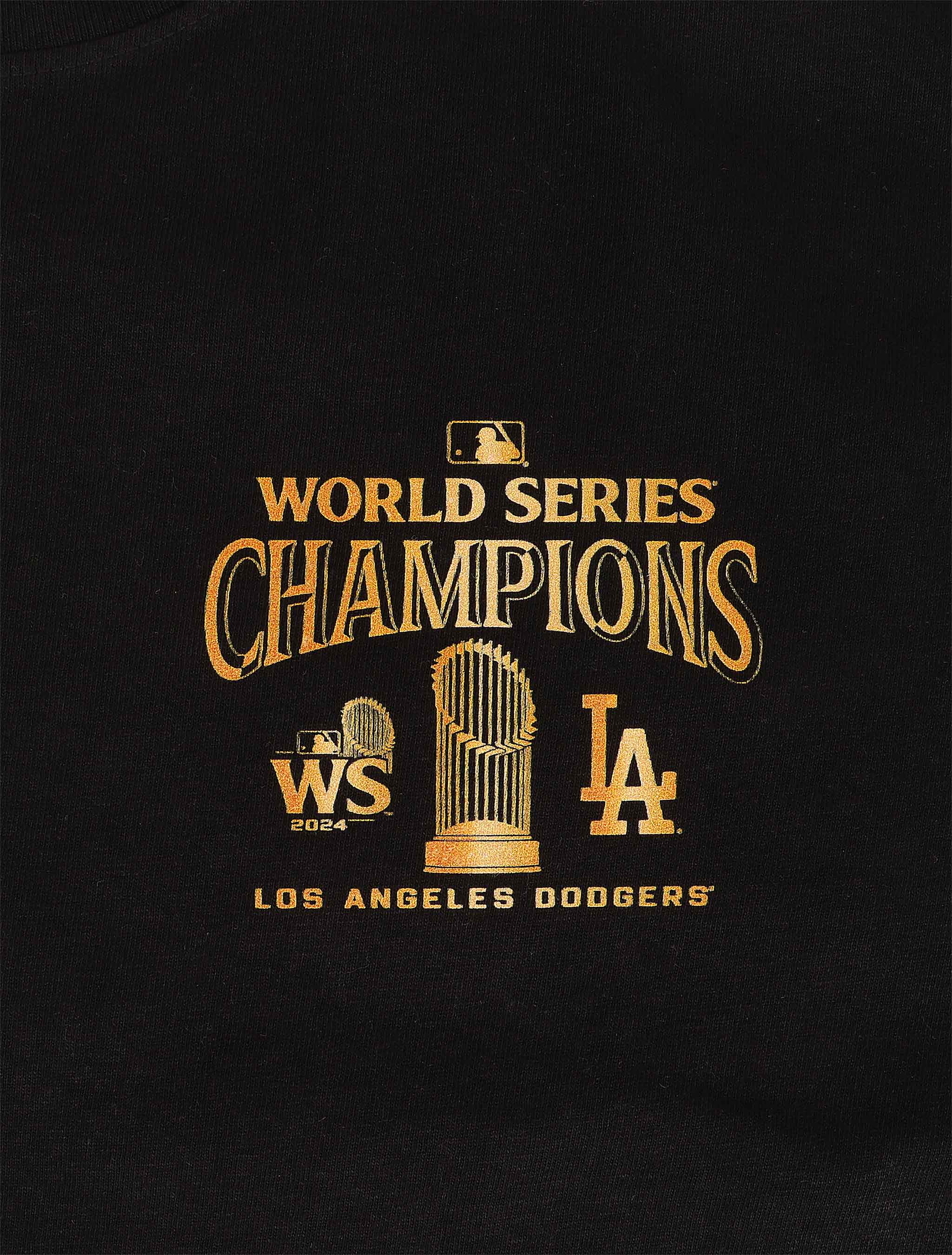 Retro Flair World Series Champions Tee - Black