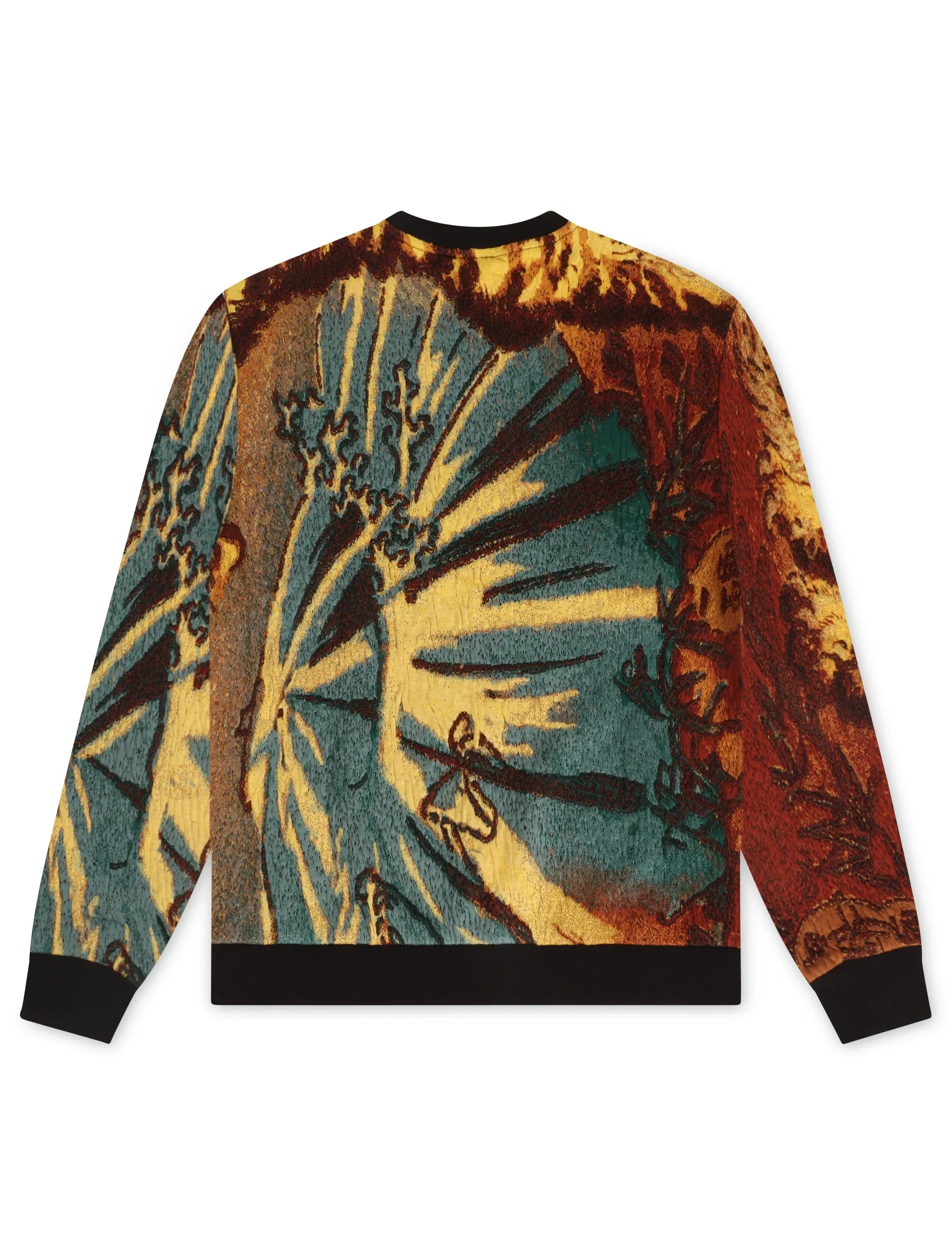 Jordan Craig Tapestry Crewneck - Gold Dragon