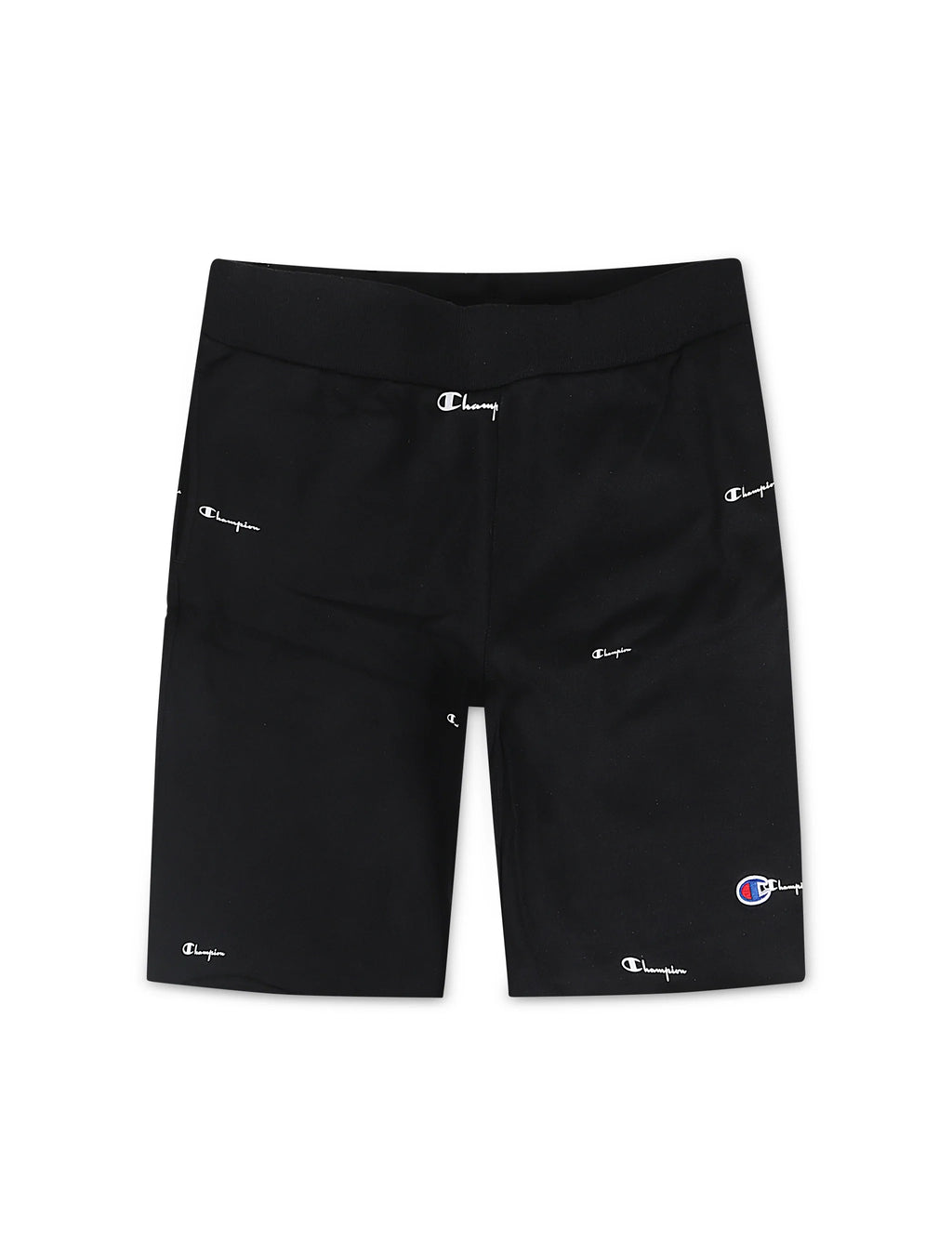 Champion Logo Spead Shorts - Black