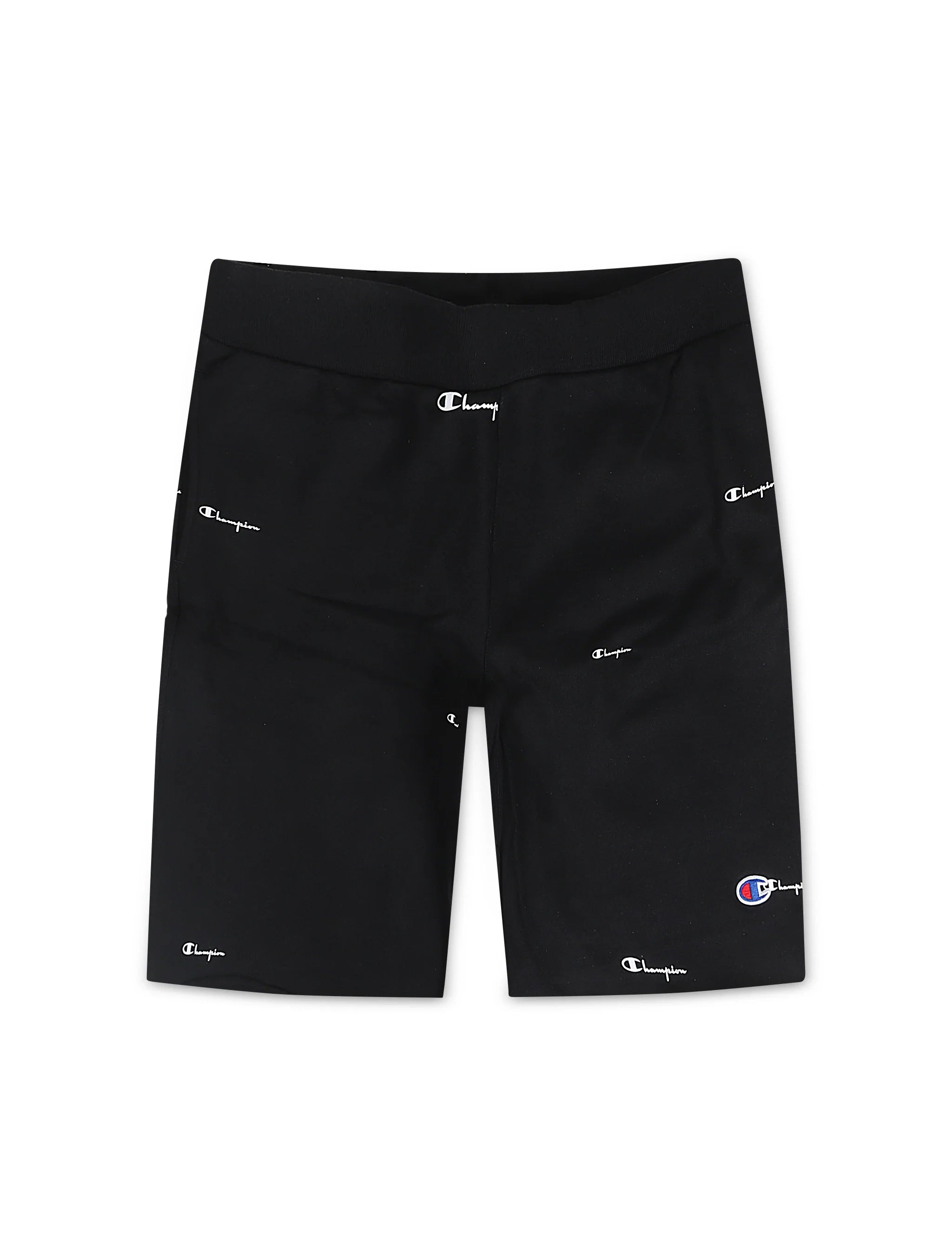 Champion Logo Spead Shorts - Black