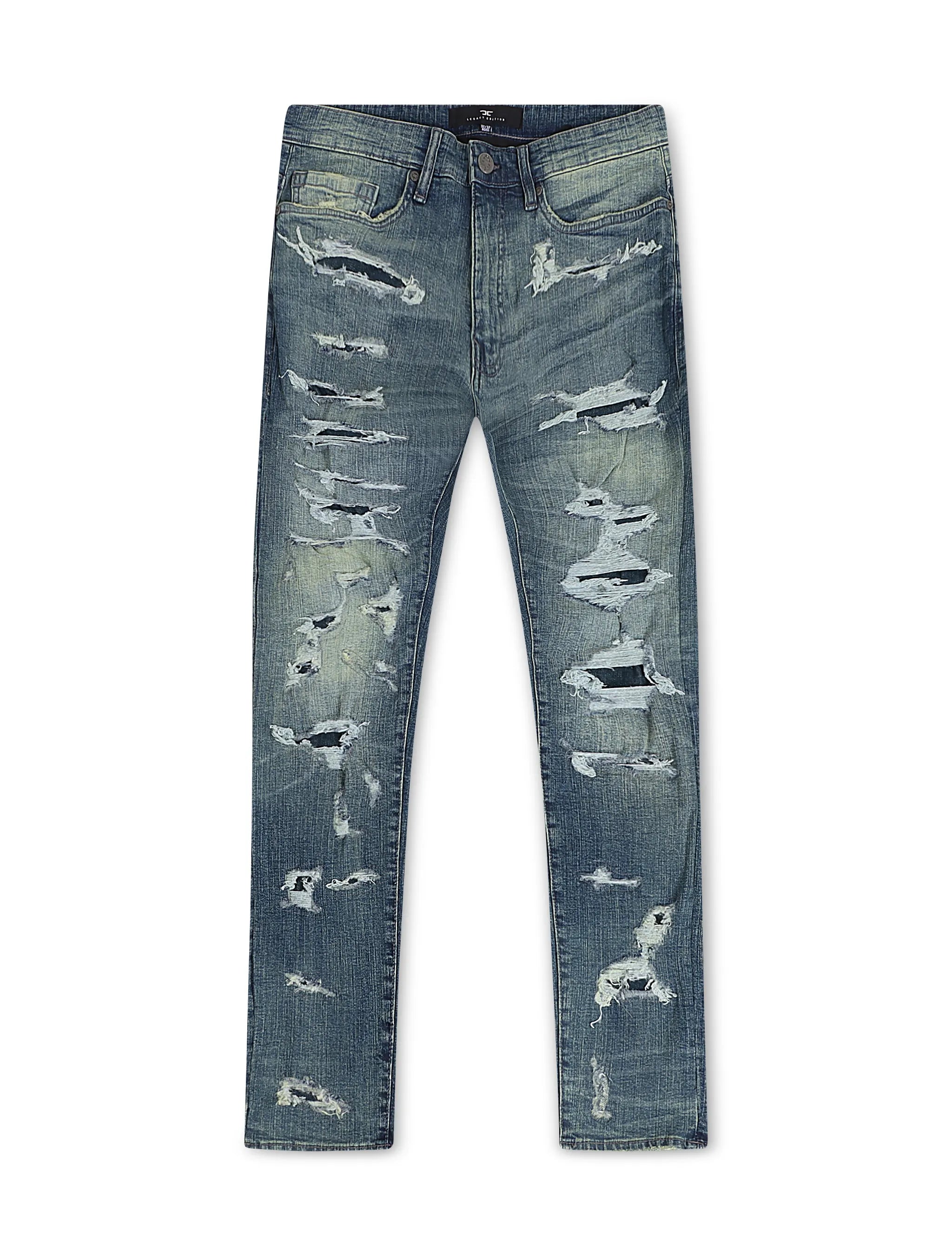 Jordan Craig Mens Vintage Washes Ross Fit  - Azure Gold