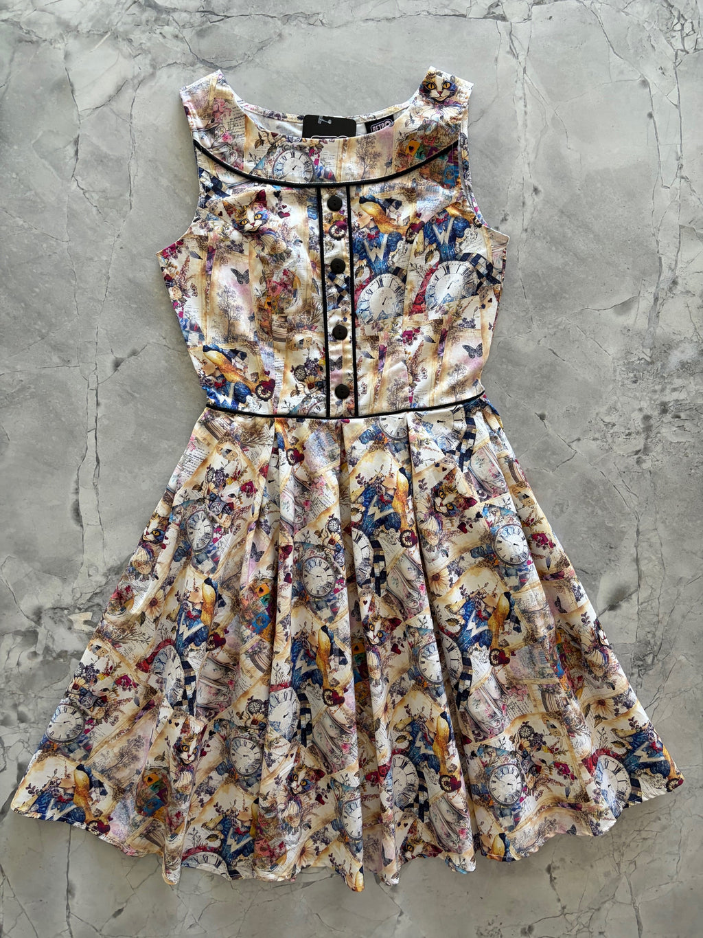 Elizabeth Dress in Wonderland - Medium only, 1 left!