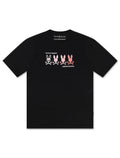 Psycho Bunny Oceania Embroidered Tee - Black