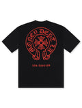 Money Dept. Vintage Old English Tee - Black/Red