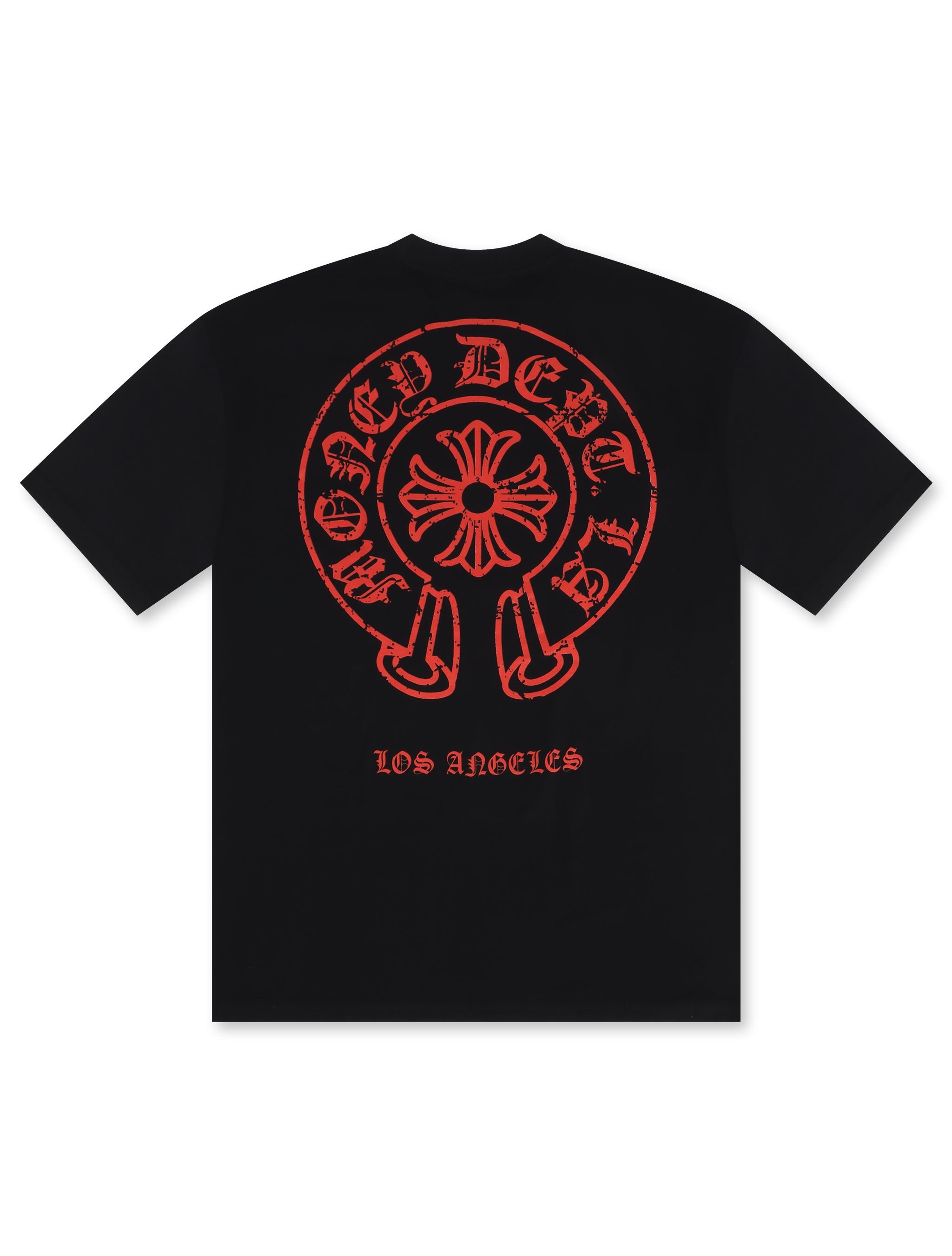 Money Dept. Vintage Old English Tee - Black/Red