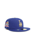 New Era 5950 Gold Collection World Series Hat - Royal Blue/ Gold
