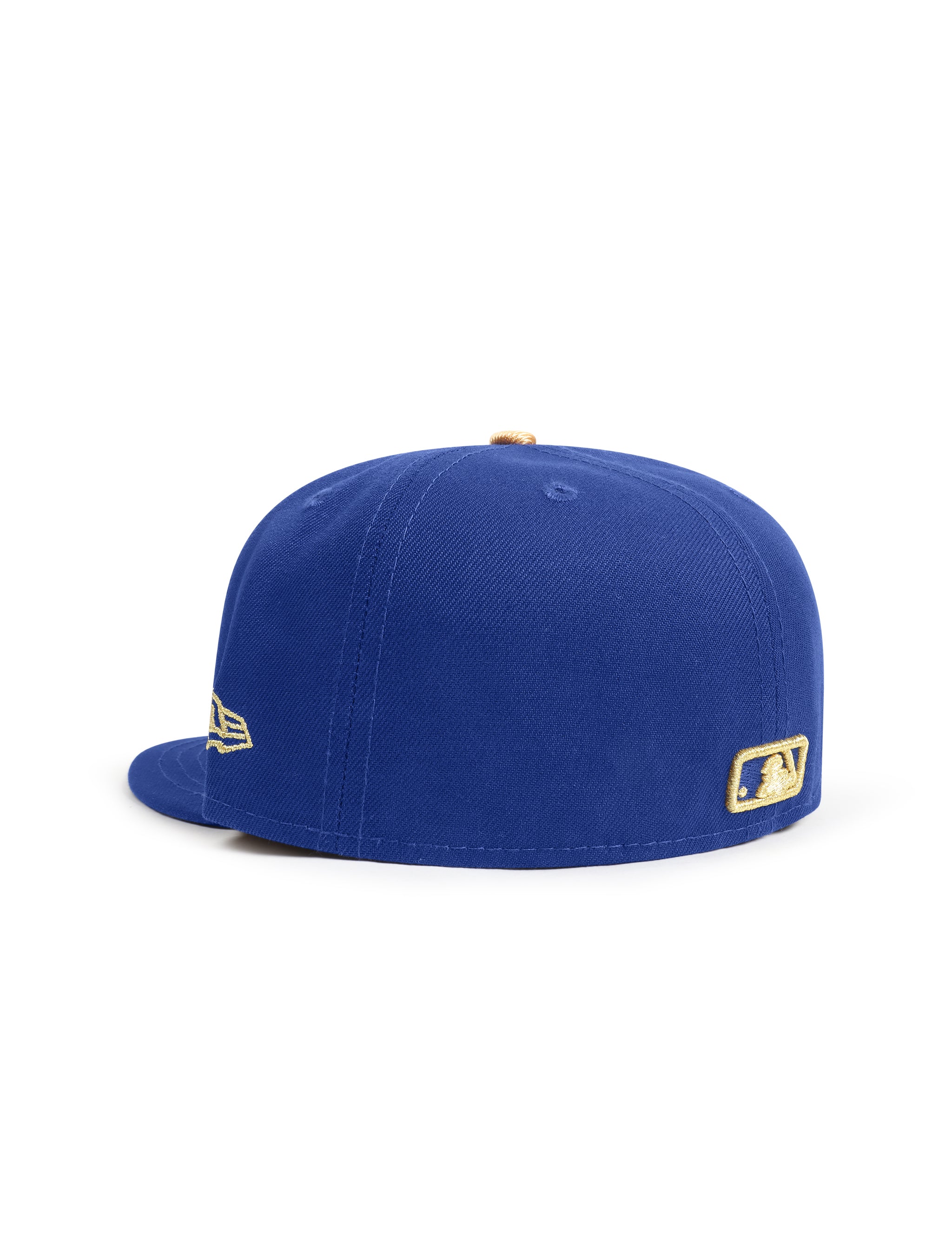 New Era 5950 Gold Collection World Series Hat - Royal Blue/ Gold