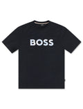 Boss Sky Logo Tee - Navy