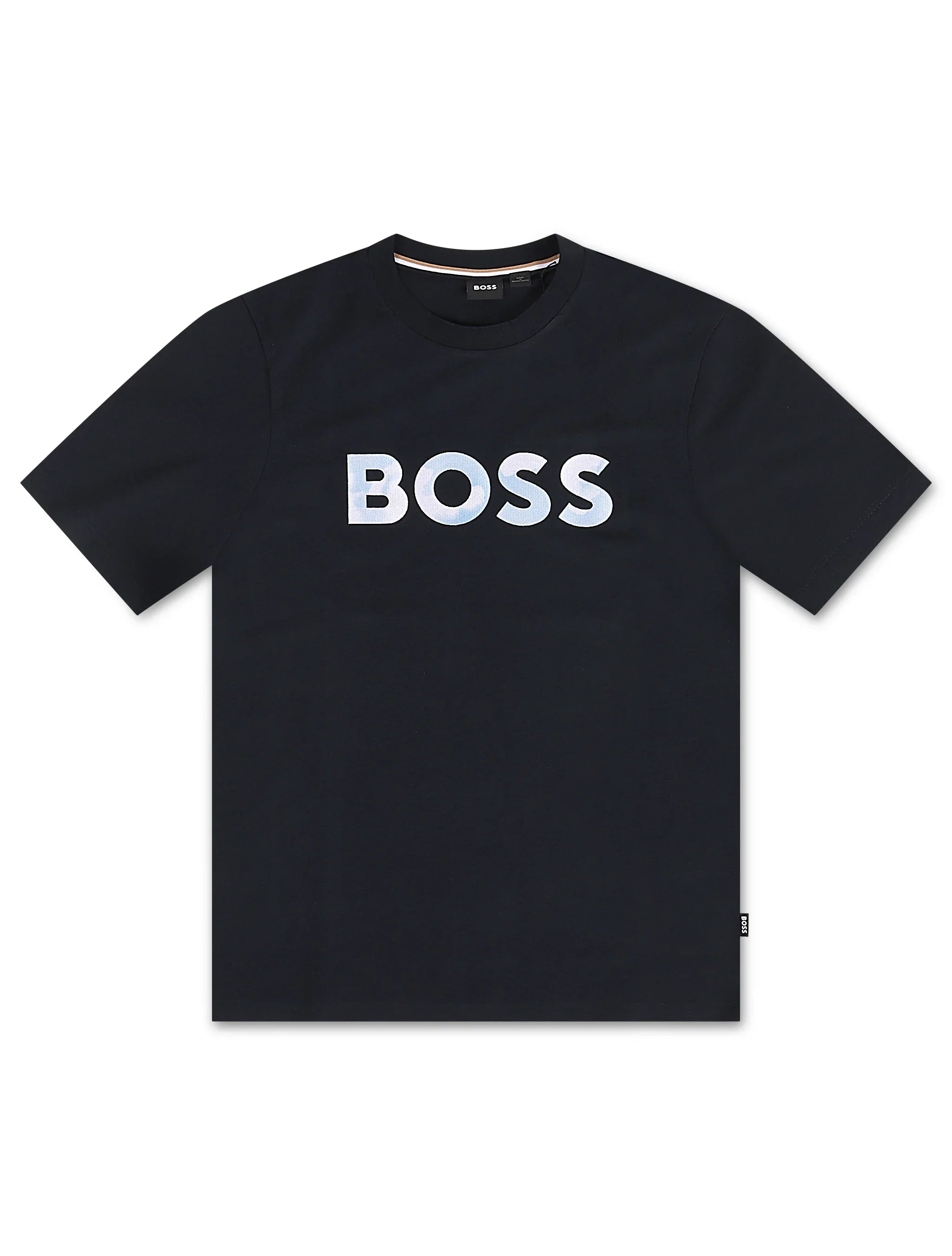 Boss Sky Logo Tee - Navy