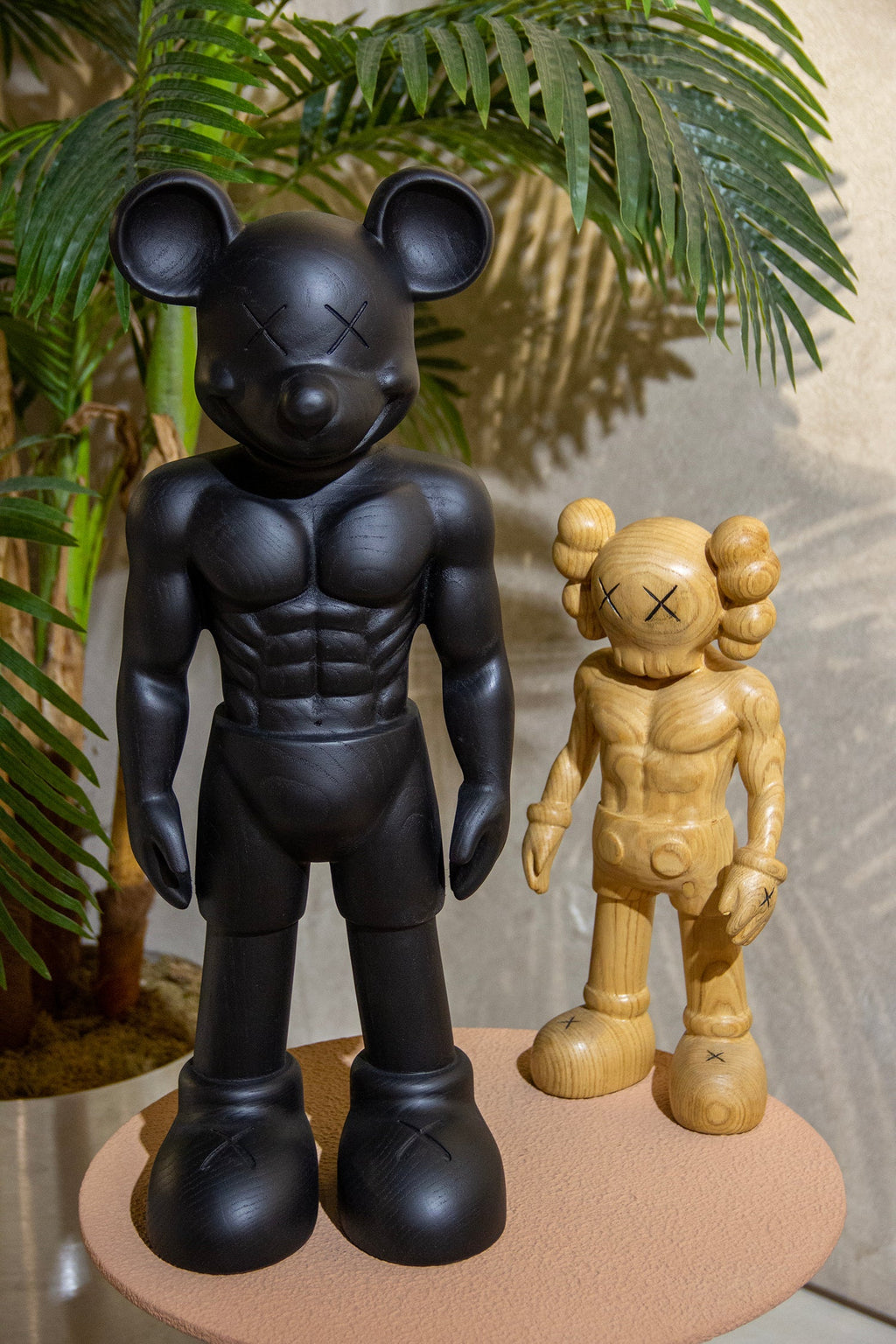 MickyMass Solid Wood Collectible Art Figure