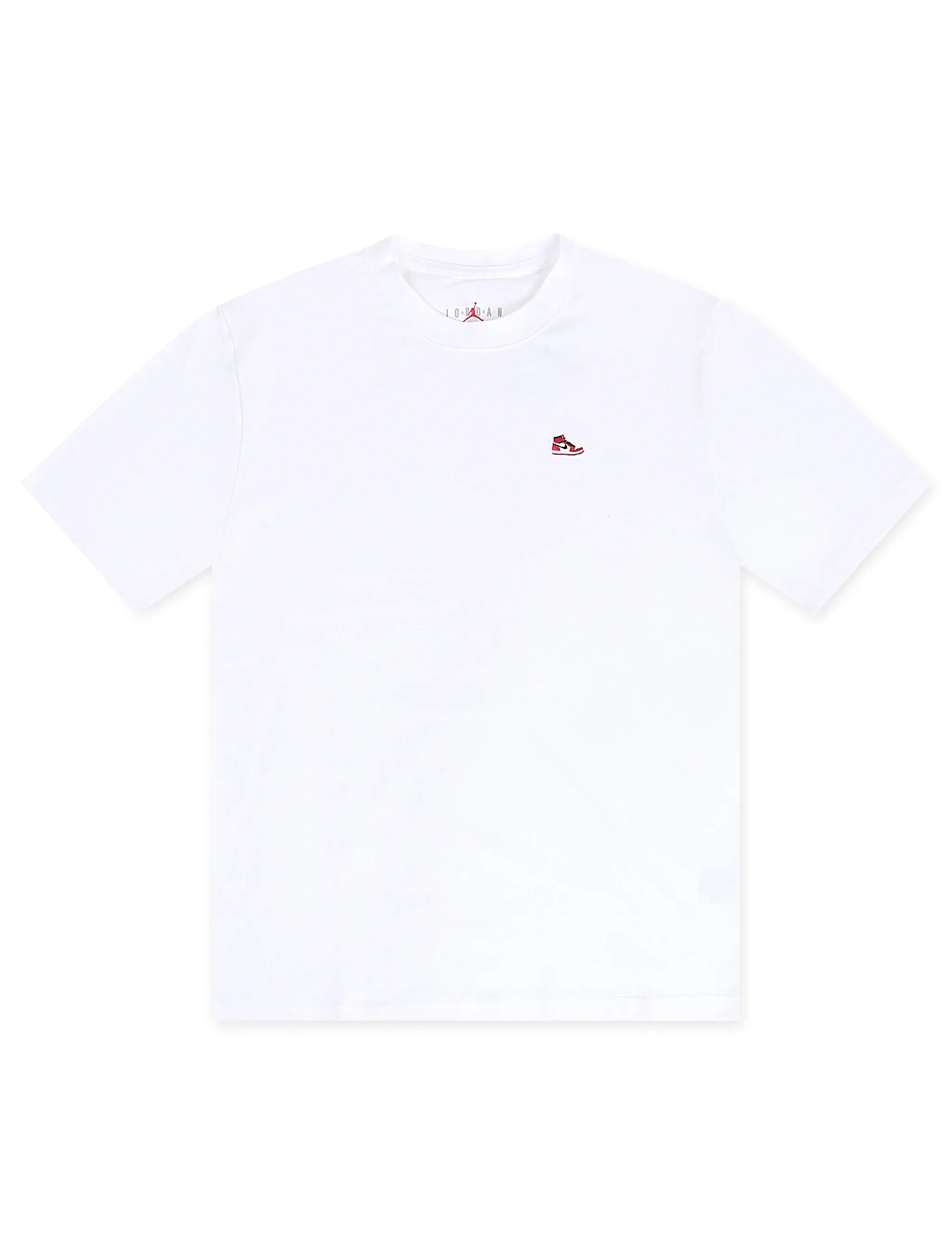 Air Jordan Mens Sneaker Patch Tee - White