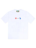 Red Letters Not LA Lovers Tee - White