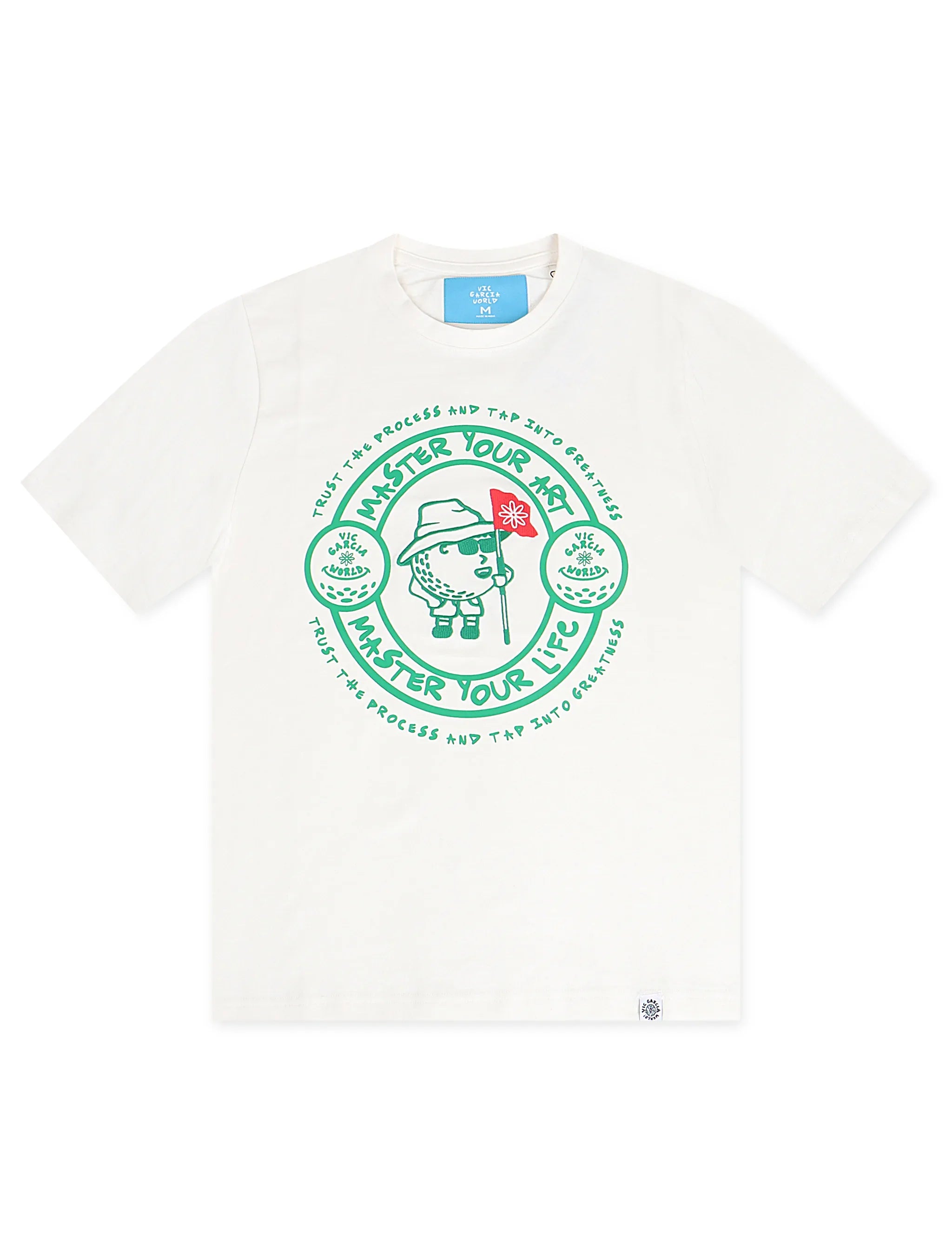 Vic Garcia Trust The Process Tee - Vanilla
