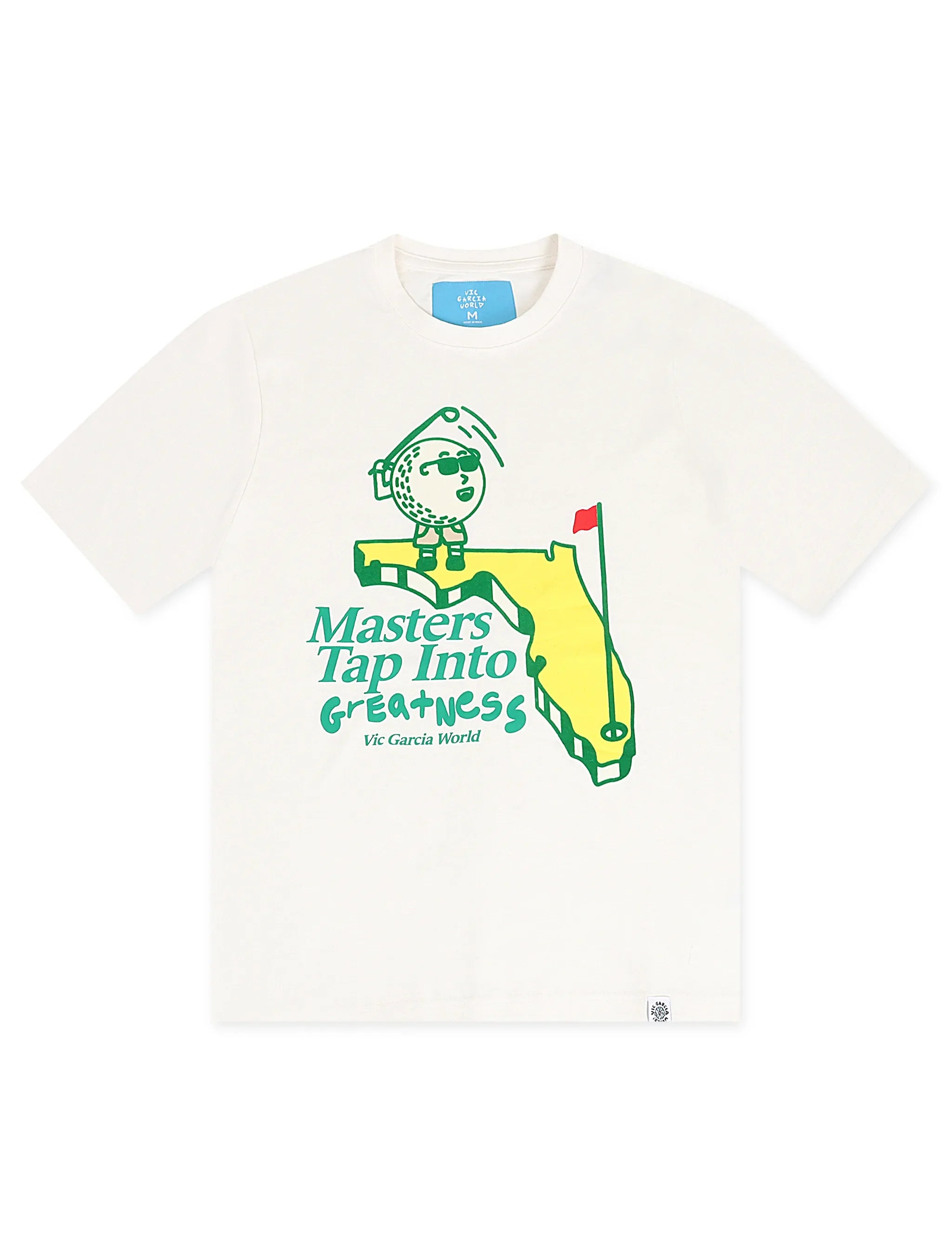 Vic Garcia Tap Into Greatness Tee - Vanilla