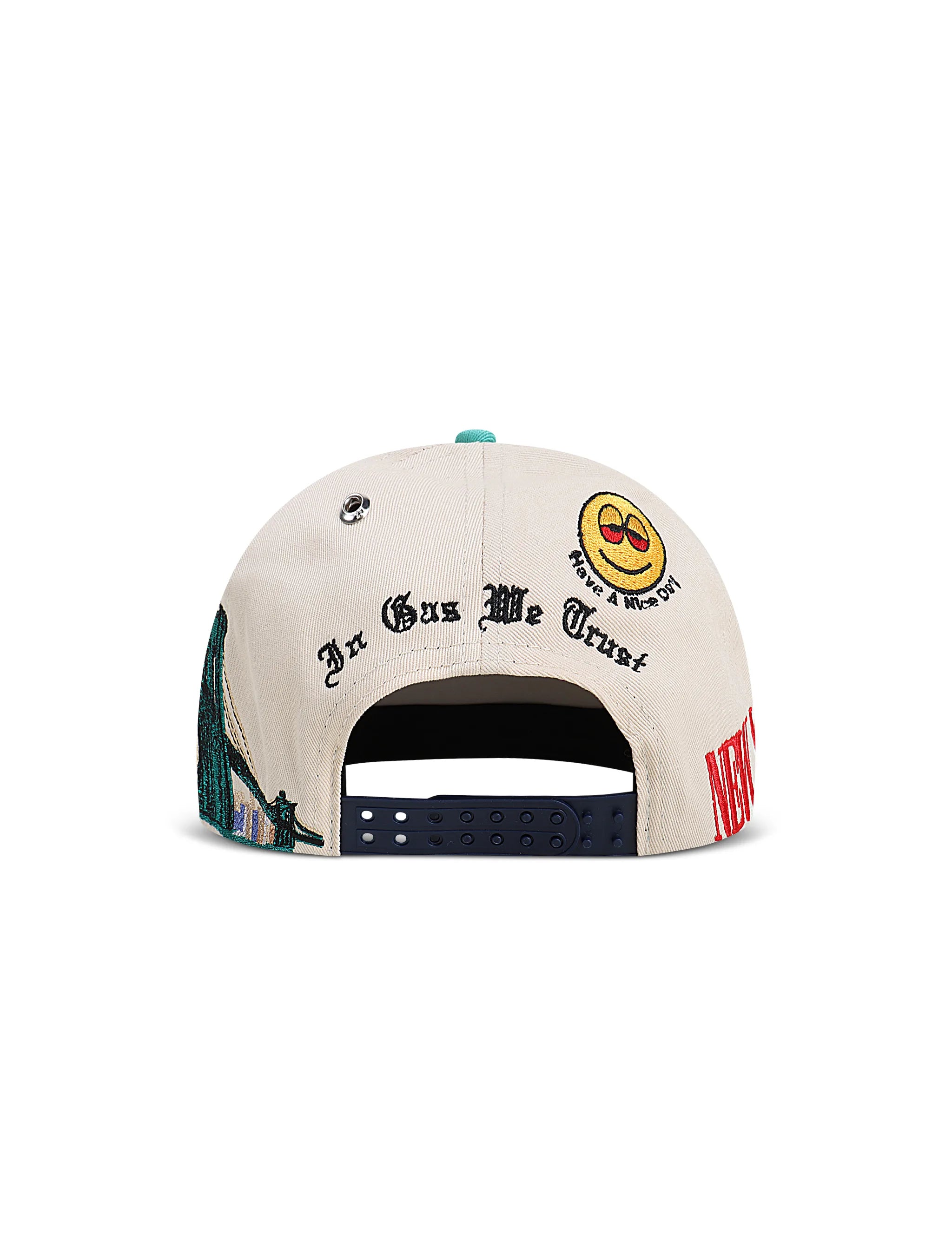 GasNYC Rotten Apple Hat - Cream/Navy