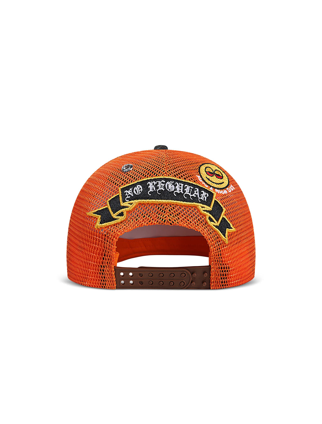 GasNYC Gas Season Trucker Hat -Cream/Orange