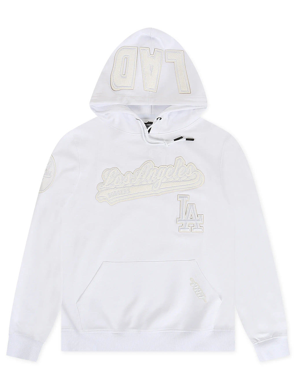 Pro Standard LA Dodgers White Out Hoodie - White